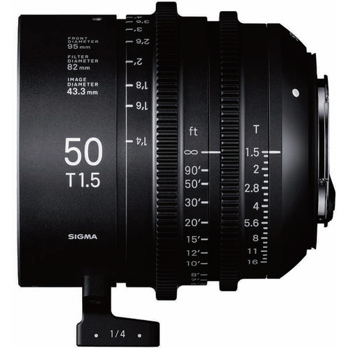 Sigma 50mm T1.5 FF F/VE Cine FF High Speed Prime FF Sony-E Metric